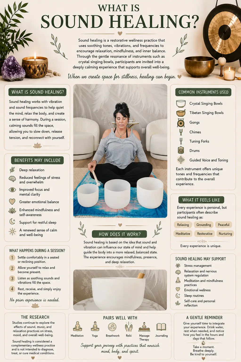 Sound Bath Events at MedSpa Raphael